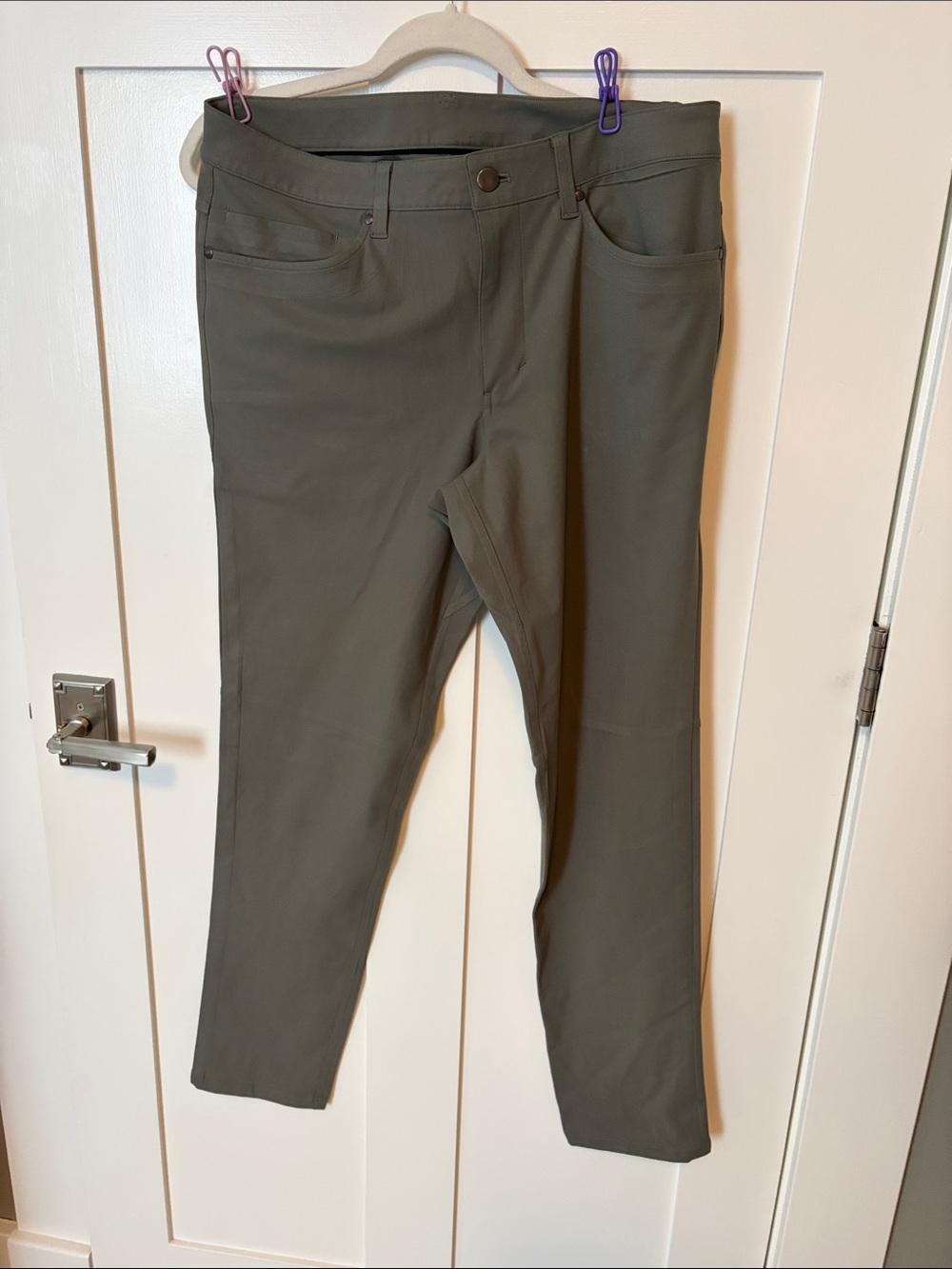 Lululemon Olive Green ABC Commission Pants 32W 30L